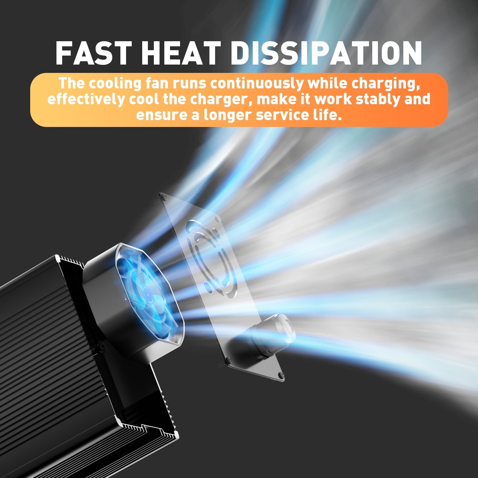 Carregador de bateria LiFePO4 12V 20A, tensão de carga 14,6V, ativação BMS 0V, com conector de carregamento rápido Anderson 50A